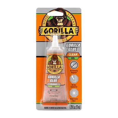 Gorilla Glue 113455 Gel, Clear, 1.75 oz.