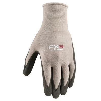 Wells Lamont 448L-600 FX3 Men's Work Gloves, Black/Tan, Large