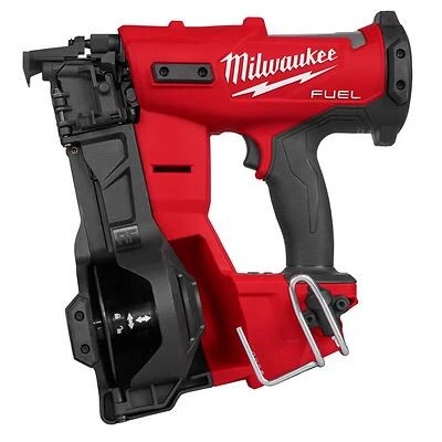 Milwaukee M18 2909-20 Fuel Cordless Coil Roofing Nailer, Tool Only, 18V