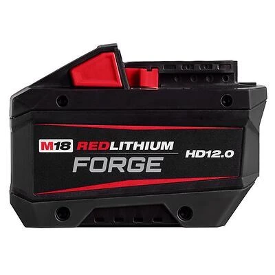 Milwaukee M18 48-11-1813 Redlithium Forge HD12.0 Battery Pack, 18V, 12 Ah