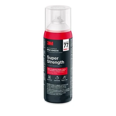 3M 77-10-NAT Super 77 Spray Adhesive, Multi-Purpose, 7.3-oz.