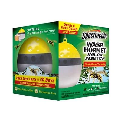 Spectracide HG-97406 Wasp, Hornet, Yellow Jacket Trap, Reusable