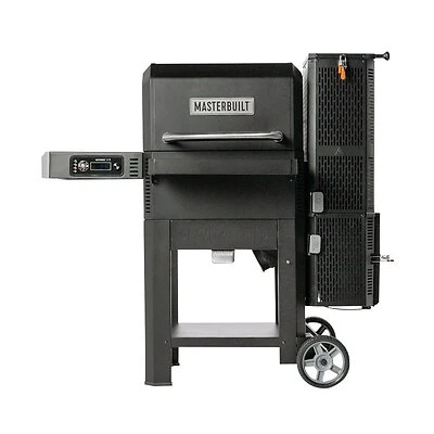 Masterbuilt MB20041023 Gravity Series 600 Digital Charcoal Grill Smoker, Black, 24 In.