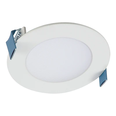Halo Hlb4 Series Matte White 4 Inch Led Smart Canless Recessed Downlight 12 Watt