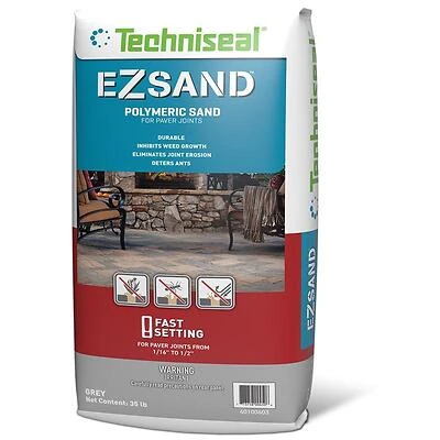 Techniseal 141000100 EZ Sand Gray Polymeric Jointing Sand, 35 Lb Bag