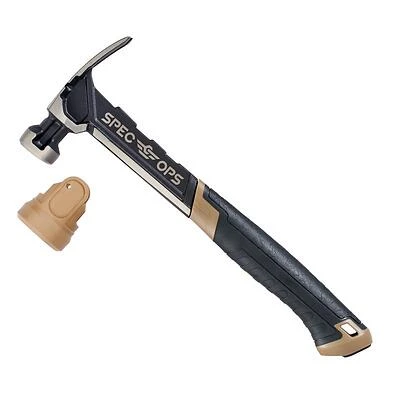 Spec Ops SPEC-M16SF-S 16 Oz Smooth Face Rip Claw Hammer, 13 In