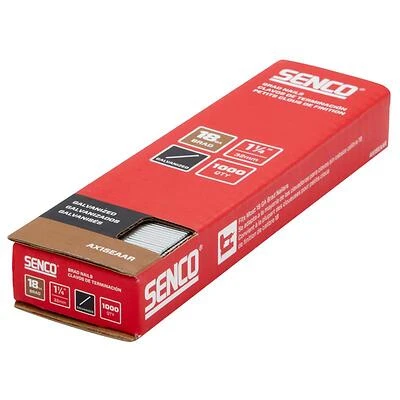 Brad Nails, 18 Gauge Galvanized, 1-1/4-In., 1,000-Ct.