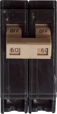 Circuit Breaker, Double Pole, 60-Amp