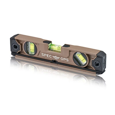 Spec Ops Spec-tlevel 10 In. Aluminum Magnetic Torpedo Level