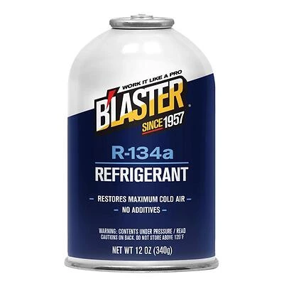 B'laster BLA301 A/C Avalanche Refrigerant Recharge Kit, R-134a, 12 Oz.