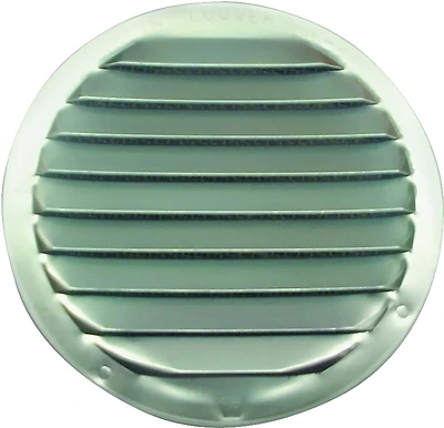Maurice Franklin Rl-100 4 Mini Louver With Insect Screen, Aluminum, Mill Finish
