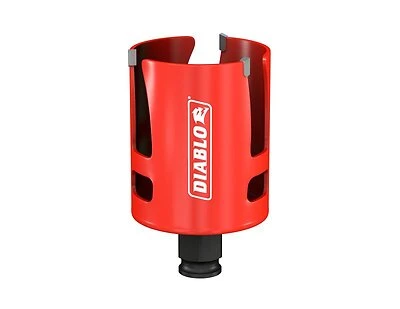 Diablo Demo Demon Dhs2250ctr 2-1/4 Inch Carbide Hole Saw With 2-3/8 Inch Cutting Depth