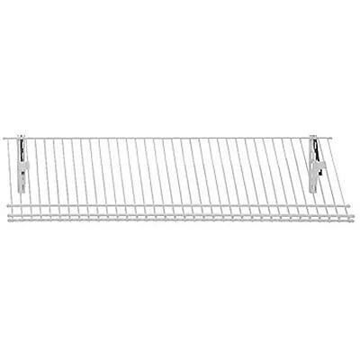 Shelftrack 36 In. W 11.25 In. D 5-pair Ventilated Wire Shoe Shelf