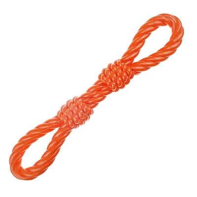 Boss Pet Infinity Tpr Double Fist Tug Dog Toy, Orange, Model Zd2055 69