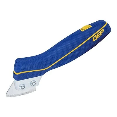 Qep Professional Grout Saw With Blade Storage And 2 Carbide Blades, Ergonomic Handle