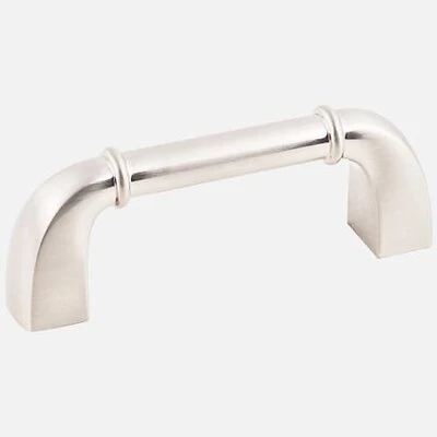 Kasaware K3583-8 Satin Nickel 3 Inch Center To Center Cabinet Pull - Set Of 8