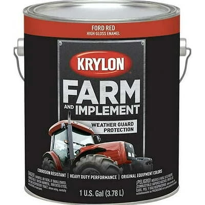 High Gloss Ford Red Paint 1 Gallon