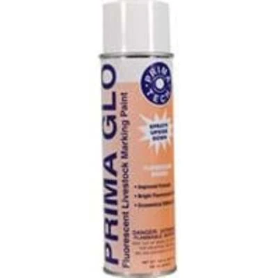 Neogen Ideal 698756 Prima Glo Spray Fluorescent Livestock Mark Paint, Orange, 13.5 Ounce