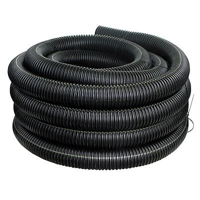 4 In. X 50 Ft. Corex Solid Drain Pipe For Efficient Water Management