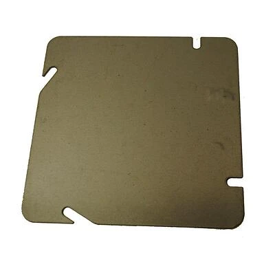 Ammo International 4-11/16 Inch Square Cover In Silver
