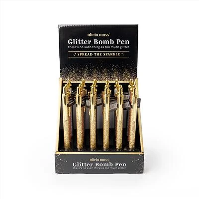 Olivia Moss Black Ball Point Pen - Classic Black Ink, 1 Piece