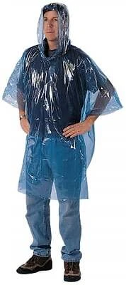 Stansport Outdoor Emergency Poncho Assorted Colors Model 964