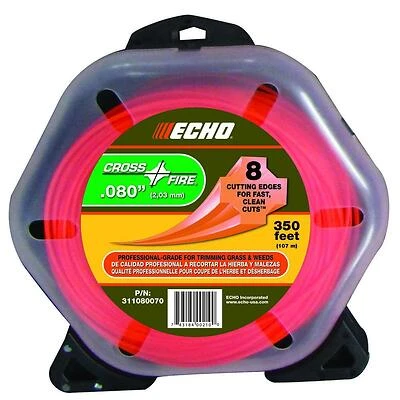 .080 Inch Cross-fire Trimmer Line 350 Feet Large Clam Pack