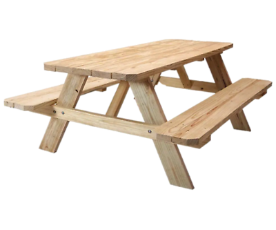 Wooden Picinic Table - Pine Wood