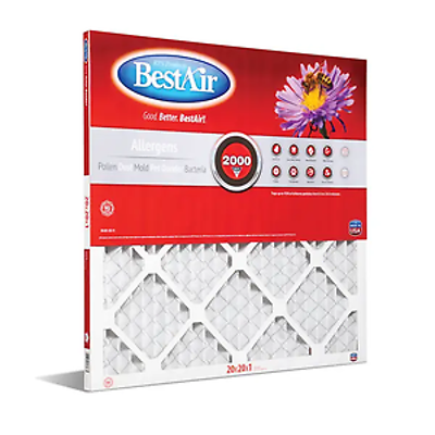 20 In. X 20 In. X 1 In. Merv 11 Allergen Protection Furnace Filter