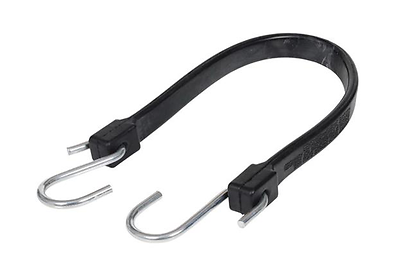 19-inch Epdm Rubber Strap With Steel Hooks - 130 Lb Capacity