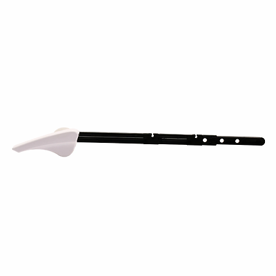 Universal Flush Lever White 680