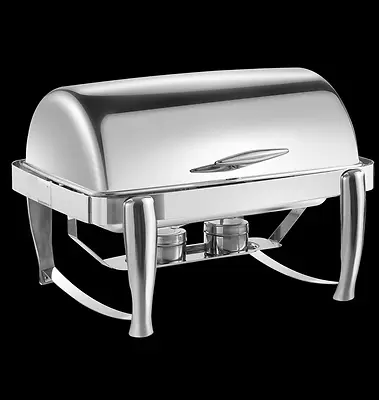 CHAFER DISH 8QT ROLL TOP JW