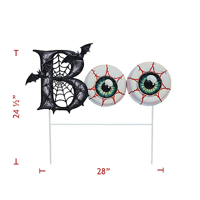 metal boo w eyeballs 318-06235