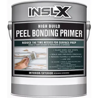 Benjamin Moore Blockout TB1100099-05 Exterior Primer, Flat White, 5 Gal