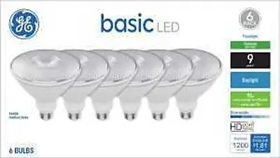 GE 47849 15W LED PAR38 Spot & Flood Light, Frosted Daylight, Dimmable, E26