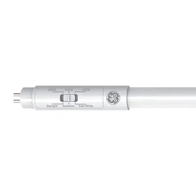 GE 93130860 T5 LED Tube Light, Frosted Cool White, 54W Equivalent, G5 Base