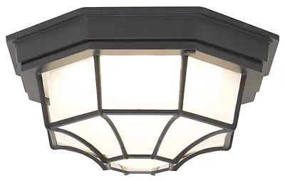 Led-3003m Flush Mount Outdoor Ceiling Light Fixture, 12 Watts, 800 Lumens