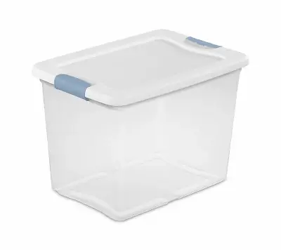 Latching Storage Box, 25 Qt.