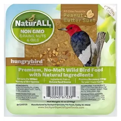 NaturAll Peanut Suet Hungrybird