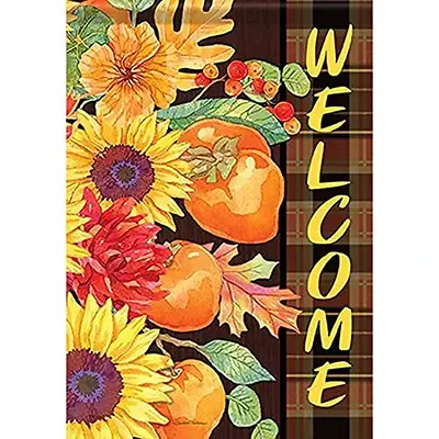 GARDEN FLAG-FALL FLORAL