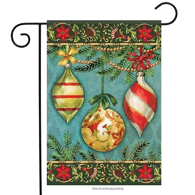 Flag-Glittering Ornaments