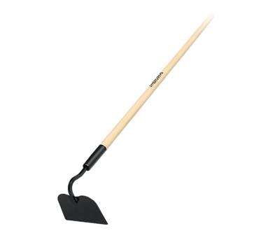 Landscapers Select 34614 ATJ-P Garden Hoe, 6 in W Blade, Steel Blade, Stamped Blade, Hardwood Handle, 52 in OAL