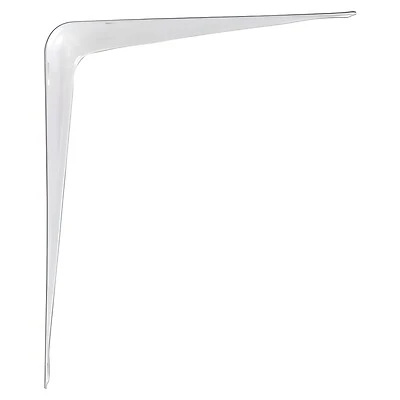 The Hillman Group 852015 Shelf Bracket, White, 6 By 8-Inch, 1-Pack
