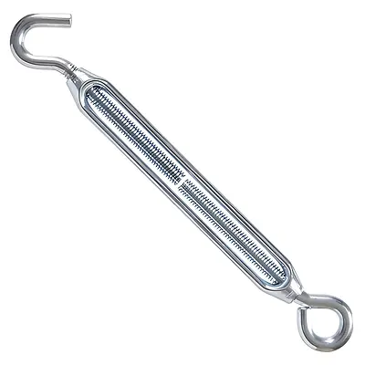 Hook & Eye Turnbuckle - Durable Steel Construction For Secure Fastening