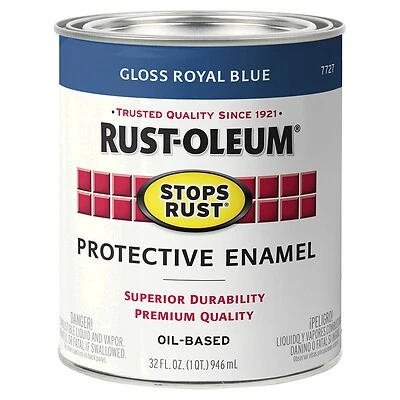 Stops Rust Qt. Gloss Royal Blue Enamel