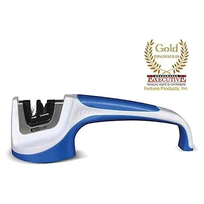 Pull-through Knife Sharpener With Tungsten Carbide And Ceramic Rods - Model 036c