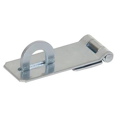 1-3/4" Zinc Plated Fixed Staple Safety Hasps For Cabinets - Hillman