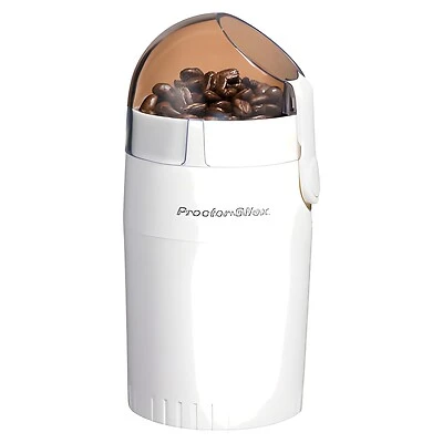 Freshgrind Electric Coffee Grinder, 12-cup Capacity, White