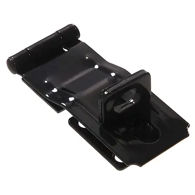 3.5" Black Safety Hasp Swivel - Model 851434, Durable And Secure