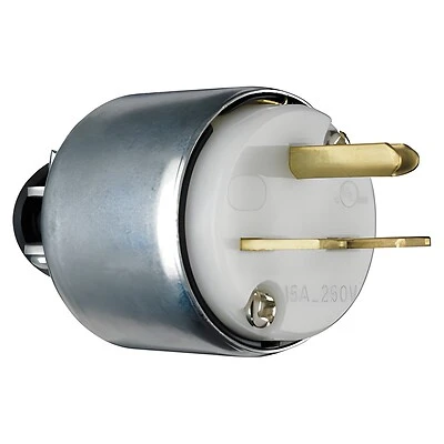 Pass & Seymour 15A Yellow Armored Plug